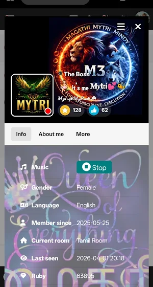 TAMILCHATLOVE -TAMIL CHAT Screenshot 0