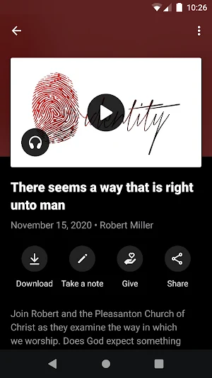 Pleasanton Church of Christ Screenshot 2