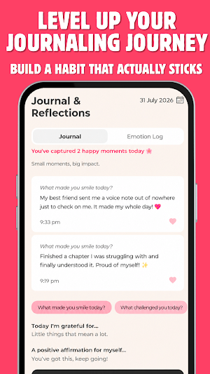 Gratitude Journal with Prompts Screenshot 0