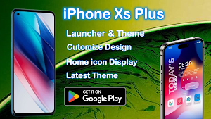 Launcher: iPhone Xs Plus Theme Screenshot 2