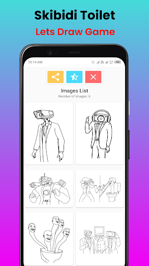 Toilet Man Drawing Game Screenshot 0