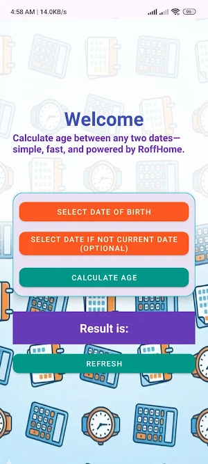 RoffHome Age Calcu Screenshot 0