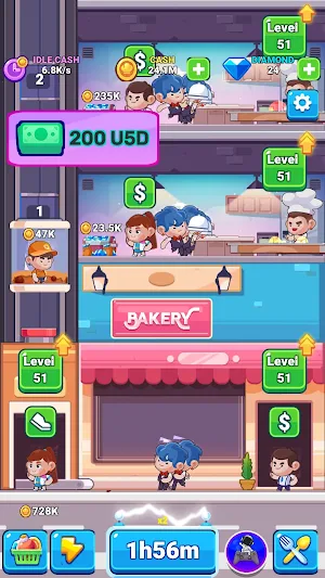 Idle Canteen Tycoon: Idle Food Screenshot 0