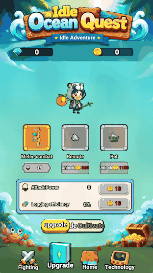 Idle Ocean Quest Screenshot 2