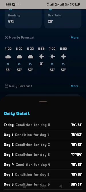 Real Weather Screenshot 2