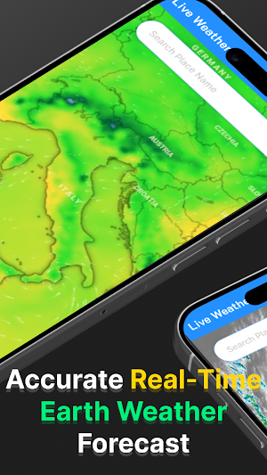Live Weather Map Zoom Earth Screenshot 2