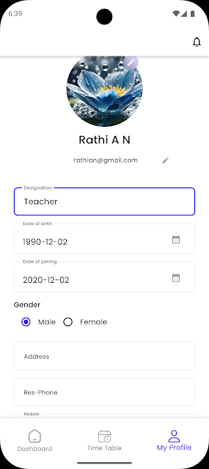 IESPS Teacher APP Screenshot 2