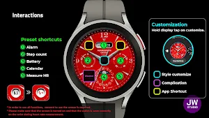 JW081 jwstudio watchface Screenshot 2