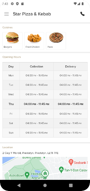 Star Pizza & Kebab Screenshot 3