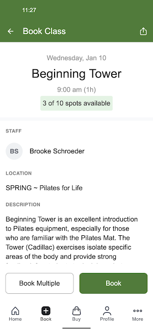 SPRING - Pilates for Life Screenshot 2