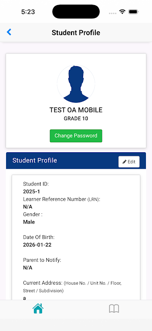 SPAS Mobile Portal Screenshot 1