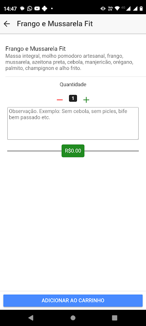 One Soluções App Garçom Screenshot 0