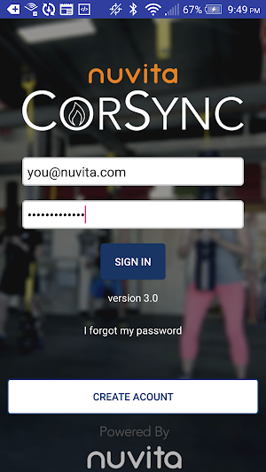 NuvitaCorSync Screenshot 0