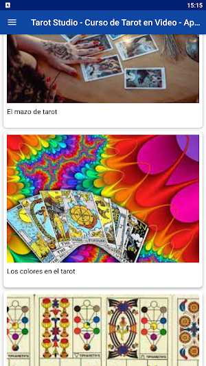 Tarot Studio - Curso de Tarot en Video Screenshot 2