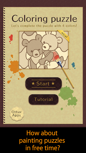 Coloring puzzle Screenshot 0