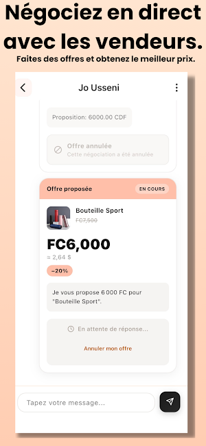 Monzoto : Vendre & acheter RDC Screenshot 2