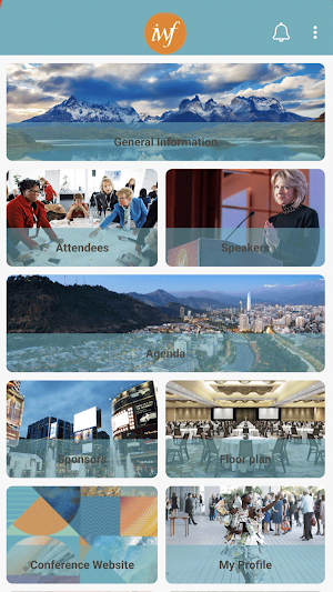 IWF Conference App Screenshot 1