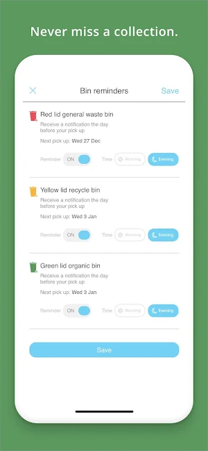 mySELWYN Waste Screenshot 2
