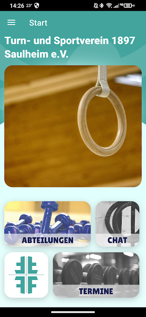 TuS Saulheim App Screenshot 1