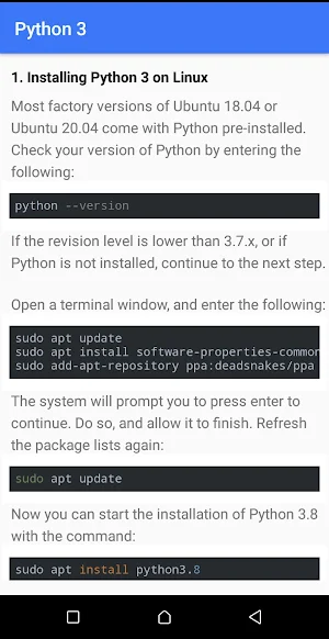 python 3 Screenshot 3