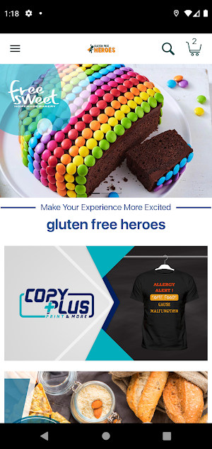 Gluten Free Heroes Screenshot 0