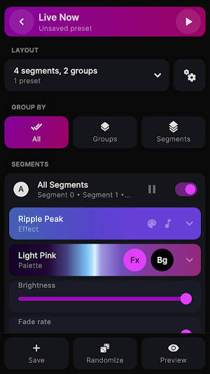 WLED+ Screenshot 2
