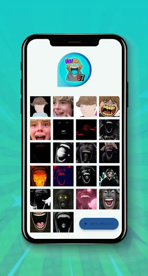 67 sticker meme WA Screenshot 1