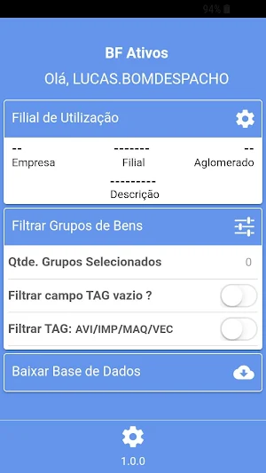 BF Ativos Screenshot 1