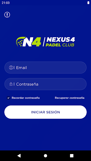 NEXUS 4 PADEL CLUB Screenshot 0