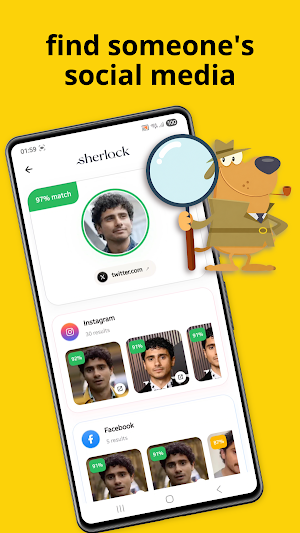 Sherlock: AI Face Search Screenshot 0