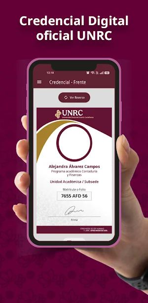 Credencial UNRC Alumnos Screenshot 0