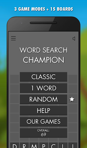 Word Search Champion PRO Screenshot 1