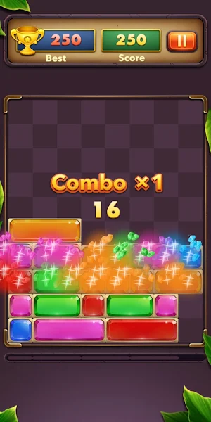 Brick Drop - Slide Jewel Block Screenshot 2