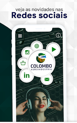 Rádio Colombo Agroindústria Screenshot 1