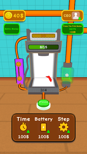 3D Print Tycoon Idle Factory Screenshot 2