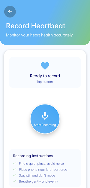 AI Blood Tracker: Heart Health Screenshot 2