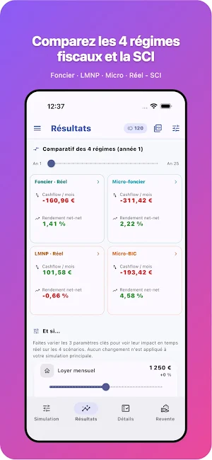 RendImmo : rendement locatif Screenshot 3