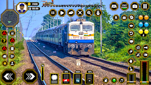 Indian Train Driving Train 3D Screenshot 1