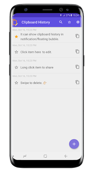 Clipboard History - Copy paste anywhere Screenshot 0