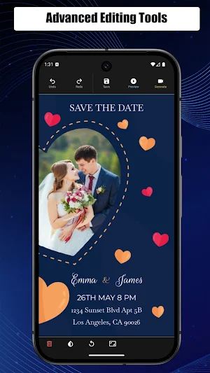 Wedding Video Invitation Maker Screenshot 3