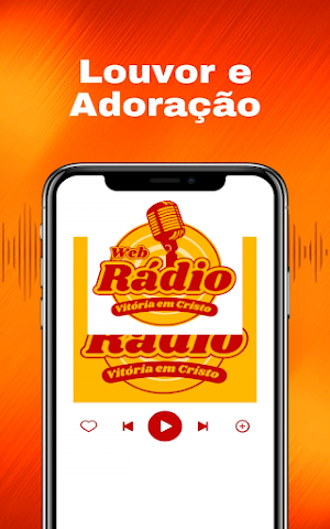 Web Rádio Vitória em Cristo Screenshot 2
