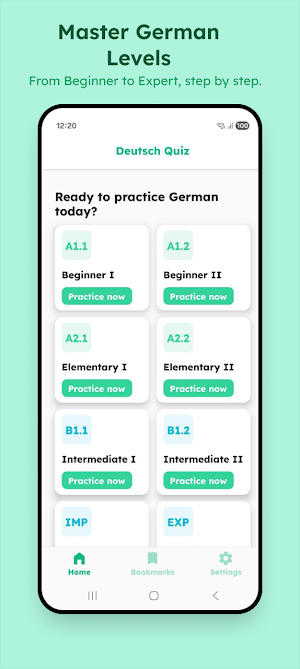 Deutsch Quiz Screenshot 0