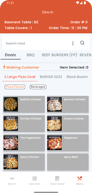 Corn Pos TableTab Screenshot 3