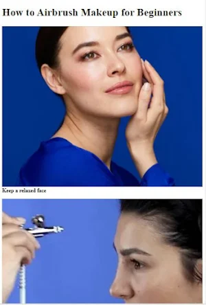 Airbrush Makeup Tutorial Screenshot 1