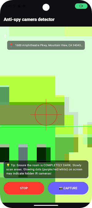 Anti-spy camera - detector Screenshot 2