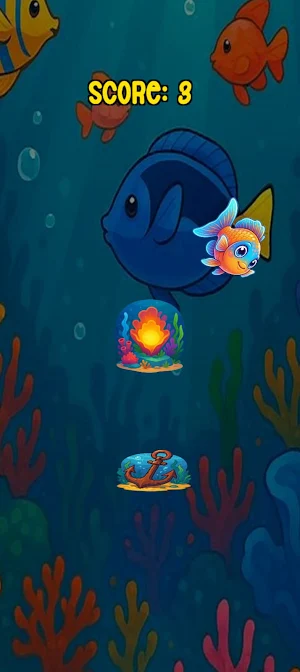 Coral Fin Escape Screenshot 1