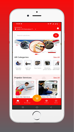 Home Service Company Screenshot 0