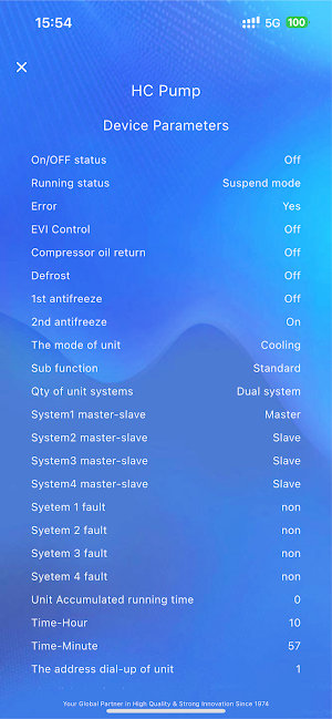 AQUA Heat Pump Screenshot 3