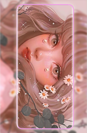 Girl Aesthetic Wallpaper Screenshot 2