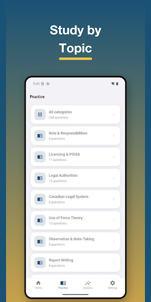 Ontario Security Guard Exam Screenshot 3